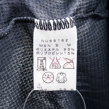 The North Face 男式中号黑色长袖 DRY Crew T 恤，涤纶，圆领，合成面料，尺码 L/S，Z00053056