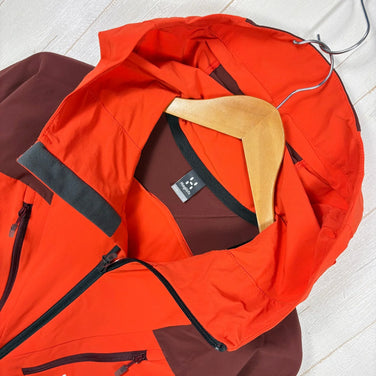 【Men's S オレンジ系】 Haglofs ( ホグロフス ) テグス ジャケット Tegus Jacket ナイロン ウェア トップス アウター ジャケット ソフトシェル z00055357  ソフトシェル アウター ジャケット トップス ウェア