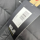 Men's Size Small Black Jackwolfskin Kyoto Jacket, Synthetic Down Jacket, Outerwear, Synthetic Insulation, z00054698