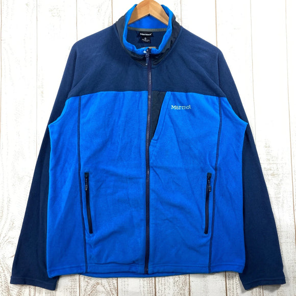 【Men's XL ブルー系】 Marmot ( マーモット ) トレック フリース ジャケット Trek Fleece Jacket ポリエステル MJF-F6024 Men's SKDI - 【公式】2ndGEAR（セカンドギア）Webショップ【登山用品・アウトドア用品専門 買取販売店】