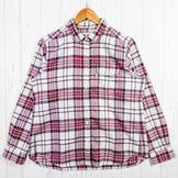【Women's L レッド系】 Foxfire ( フォックスファイヤー ) TS スタンダード チェック シャツ TS Standard Check Shirt ポリエステル ウェア トップス インナー シャツ ロングスリーブシャツ 化繊 z00052275 化 - 【公式】2ndGEAR（セカンドギア）Webショップ【登山用品・アウトドア用品専門 買取販売店】