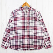 【Women's L レッド系】 Foxfire ( フォックスファイヤー ) TS スタンダード チェック シャツ TS Standard Check Shirt ポリエステル ウェア トップス インナー シャツ ロングスリーブシャツ 化繊 z00052275 化 - 【公式】2ndGEAR（セカンドギア）Webショップ【登山用品・アウトドア用品専門 買取販売店】