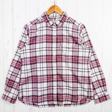 【Women's L レッド系】 Foxfire ( フォックスファイヤー ) TS スタンダード チェック シャツ TS Standard Check Shirt ポリエステル ウェア トップス インナー シャツ ロングスリーブシャツ 化繊 z00052275 化 - 【公式】2ndGEAR（セカンドギア）Webショップ【登山用品・アウトドア用品専門 買取販売店】