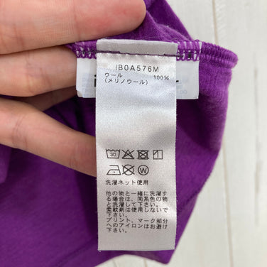 【Women's S パープル系】 Icebreaker ( アイスブレーカー ) 150 テックライト スパークリング スターズ Tシャツ 150 Tech Lite Sparkling Stars T-Shirt メリノウール ウェア トップス インナー シャツ シ