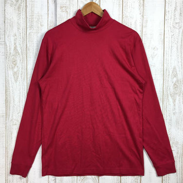 【Men's M レッド系】 Llbean ( エルエルビーン ) ロングスリーブ コットン モックネック シャツ L/S Cotton Mocneck Shirt タートルネック ハイネック KV61 Men's コットン ロングスリーブシャツ インナー シャ - 【公式】2ndGEAR（セカンドギア）Webショップ【登山用品・アウトドア用品専門 買取販売店】