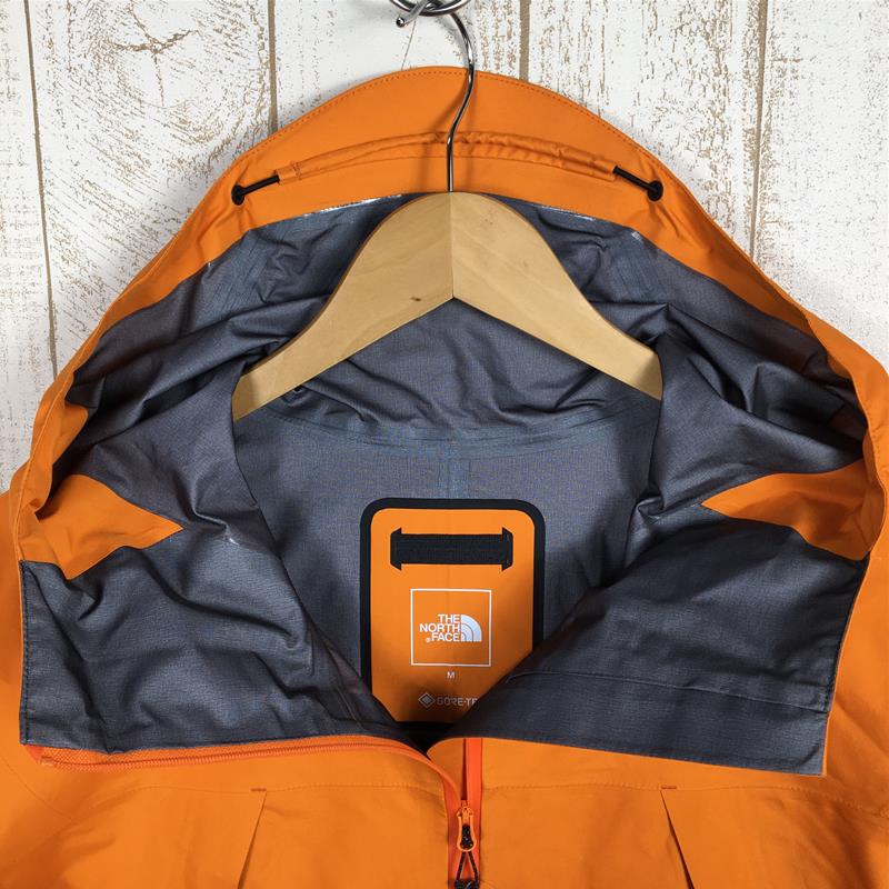 【男款M橙】The North Face Climb Light Jacket Gore-Tex 雨壳连帽衫 NP62303 亚洲男士雨壳外套