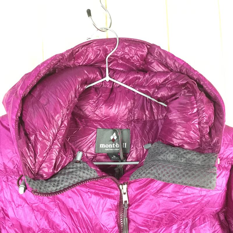 [Women's S Purple] Montbell Alpine Down Parka 800Fp Ex Down Jacket 1101408 Asian Women's DKFS Dark Fuchsia Down Insulation Outer Jacket Tops Wear