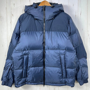【Men's M ネイビー系】 The North Face ( ザ・ノースフェイス ) ウィンド ストッパー ヌプシ フーディ WS Nuptse Hoodie ダウン ウェア トップス アウター ジャケット ダウンインサレーション GORE-TEX Windst