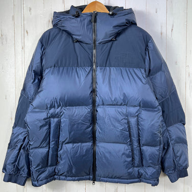 【Men's M ネイビー系】 The North Face ( ザ・ノースフェイス ) ウィンド ストッパー ヌプシ フーディ WS Nuptse Hoodie ダウン ウェア トップス アウター ジャケット ダウンインサレーション GORE-TEX Windst