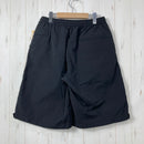 【Unisex 2 ブラック系】 迷迭香 ( マンネンロウ ) ナイロン ハーベスト ルーズ ショーツ NYLON HARVEST LOOSE SHORT ポケッタブル 裾スナップ スマートフォンポケット ナイロン ウェア ボトムス ショーツ ショートパンツ  z00-2