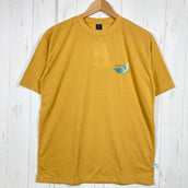 【Men's M イエロー系】 Montbell ( モンベル ) ブリーズ スパン T ポリエステル ウェア トップス インナー シャツ ショートスリーブTシャツ クルーネック 化繊 z00053642  化繊 ショートスリーブTシャツ クルーネック インナー シ