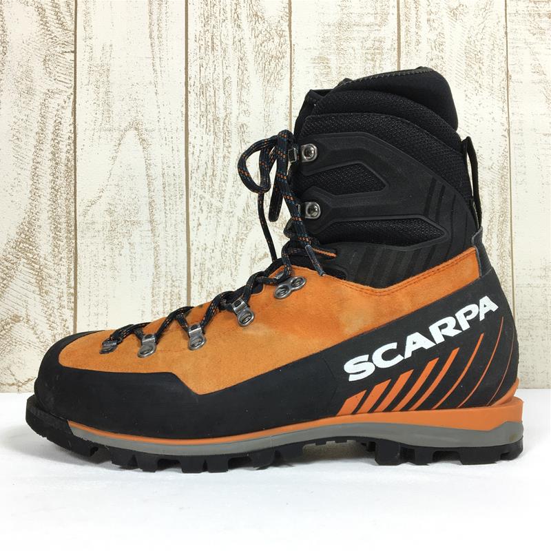 【男款26.7cm橙色】Scarpa Mont Blanc Pro Gore-Tex Mont Blanc Pro Gtx 冬季登山靴 SC23212 男士 Tonic/黑色高山靴 中冬鞋类