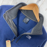 【Men's XL ネイビー系】 Karrimor ( カリマー ) ハーフジップ フリース Half-Zip Fleece ポリエステル ウェア トップス アウター ジャケット フリース z00061156  フリース アウター ジャケット トップス ウェア