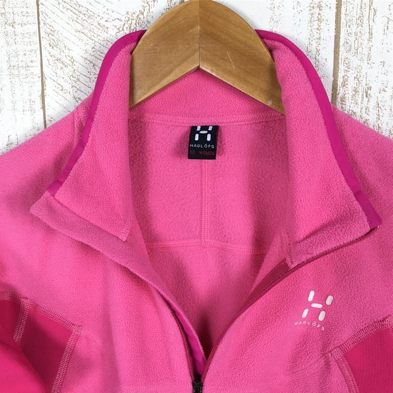 【女款XS粉色】Haglofs Core Jacket Micro Fleece Jacket 602271 女式抓绒外套上衣