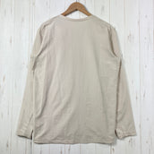 【Men's M ベージュ系】 Houdini ( フーディニ ) カバー クルー Cover Crew ポリエステル ウェア トップス インナー シャツ ロングスリーブTシャツ クルーネック 化繊 z00059690  化繊 ロングスリーブTシャツ クルーネック