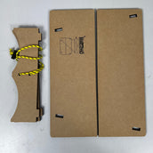 【OneSize ブラウン系】 Crazy Creek ( クレイジークリーク ) フォールディングエコロジーテーブル 12597007 PIzza z00056759 PIzza テーブル キャンピングファニチャー キャンピングギア