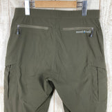 【Men's S グリーン系】 Montbell ( モンベル ) ストレッチ ライニング カーゴパンツ ナイロン 1105441 Asian Men's 化繊 ロングパンツ ボトムス ウェア - 【公式】2ndGEAR（セカンドギア）Webショップ【登山用品・アウトドア用品専門 買取販売店】