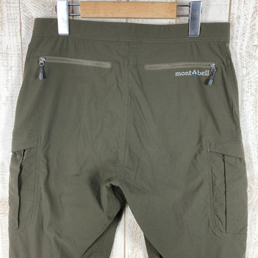 【Men's S グリーン系】 Montbell ( モンベル ) ストレッチ ライニング カーゴパンツ ナイロン 1105441 Asian Men's 化繊 ロングパンツ ボトムス ウェア - 【公式】2ndGEAR（セカンドギア）Webショップ【登山用品・アウトドア用品専門 買取販売店】
