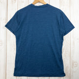 【Men's S ネイビー系】 Supernatural | Sn ( スーパーナチュラル ) セーラー ティー Sailor Tee メリノウール SNMO15230 Men's ウール ショートスリーブTシャツ クルーネック インナー シャツ トップス ウェア - 【公式】2ndGEAR（セカンドギア）Webショップ【登山用品・アウトドア用品専門 買取販売店】