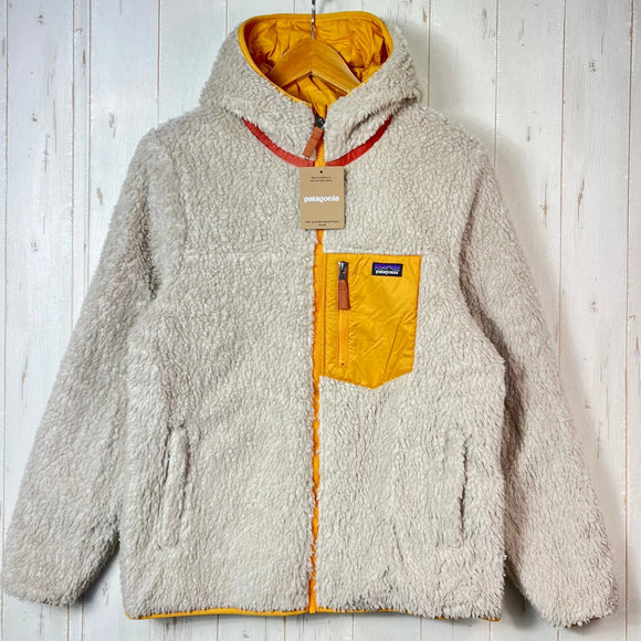【Boy's XXL オレンジ系】 2023 Patagonia ( パタゴニア ) リバーシブル レディ フレディ フーディ Reversible Ready Freddy Hoody DMGO ポリエステル ウェア トップス アウター ジャケット フリース z000