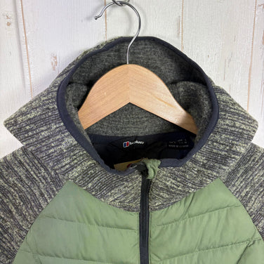 【Men's S グリーン系】 Berghaus ( バーグハウス ) デューンライン ハイブリッド フリース ジャケット Duneline Hybrid FL Jacket 化繊ダウン ウェア トップス アウター ジャケット 化繊インサレーション z0005910