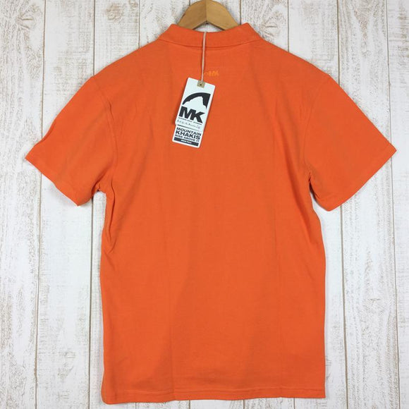 【Men's S オレンジ系】 Mountain Khaki ( マウンテンカーキ ) バイソン ポロシャツ Bison Polo Shirts 生産終了モデル International Men's Cantaloupe コットン ショートスリーブシャツ インナー - 【公式】2ndGEAR（セカンドギア）Webショップ【登山用品・アウトドア用品専門 買取販売店】