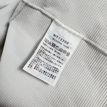 【Men's XL ホワイト系】 The North Face ( ザ・ノースフェイス ) ショートスリーブフラッシュドライスリーディージップアップ S/S FLASHDRY 3D Zip Up オフホワイト (OW) 吸汗速乾 / 抗菌防臭 / UVガード ポリエス