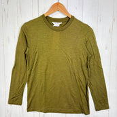 【Unisex XXS グリーン系】 Icebreaker ( アイスブレーカー ) メリノ 150 ロング スリーブ ティー Merino 150 Long Sleeve Tee メリノウール ウェア トップス インナー シャツ ロングスリーブTシャツ クルーネック ウ