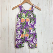 【Baby's 3T パープル系】 2018 Patagonia ( パタゴニア ) パタロハ ロンパース Pataloha Romper Ulu Paradise Light Acal / ULUL オーガニックコットン ウェア ドレス ワンピース z00058082