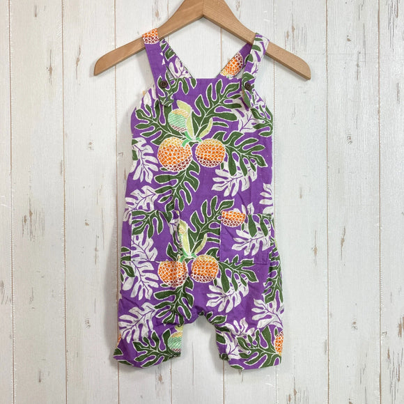 【Baby's 3T パープル系】 2018 Patagonia ( パタゴニア ) パタロハ ロンパース Pataloha Romper Ulu Paradise Light Acal / ULUL オーガニックコットン ウェア ドレス ワンピース z00058082