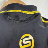 【Men's S ブラック系】 Skins ( スキンズ ) ショートスリーブ トップ シャツ Short Sleeve Top Shirt ナイロン ウェア トップス インナー シャツ ショートスリーブTシャツ クルーネック 化繊 z00059122  化繊 ショ
