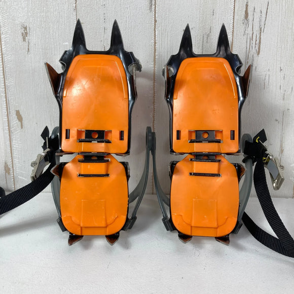 【OneSize オレンジ系】 Oxtos ( オクトス ) 10本爪 アイゼン ウィンターギア クランポン アイゼン z00058515  クランポン アイゼン ウィンターギア