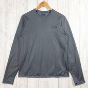 【Men's S グレー系】 Mountain Hardwear ( マウンテンハードウェア ) エアメッシュ ロングスリーブ クルー Airmesh Long Sleeve Crew ポリエステル OM9997 Men's 化繊 ロングスリーブTシャツ クルー - 【公式】2ndGEAR（セカンドギア）Webショップ【登山用品・アウトドア用品専門 買取販売店】