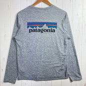 【Men's S グレー系】 2020 Patagonia ( パタゴニア ) ロングスリーブ キャプリーン クール デイリー グラフィック シャツ Long-Sleeved Capilene Cool Daily Graphic Shirt PLFE ポリエステ