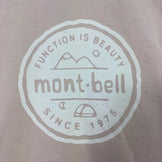 【Men's M ピンク系】Montbell ( モンベル ) サークルロゴ プリント スウェット クルー トレーナー 2104645 Asian Men's コットン ロングスリーブTシャツ クルーネック インナー シャツ トップス ウェア - 【公式】2ndGEAR（セカンドギア）Webショップ【登山用品・アウトドア用品専門 買取販売店】