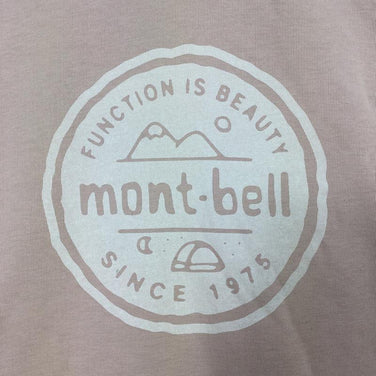 【Men's M ピンク系】Montbell ( モンベル ) サークルロゴ プリント スウェット クルー トレーナー 2104645 Asian Men's コットン ロングスリーブTシャツ クルーネック インナー シャツ トップス ウェア - 【公式】2ndGEAR（セカンドギア）Webショップ【登山用品・アウトドア用品専門 買取販売店】