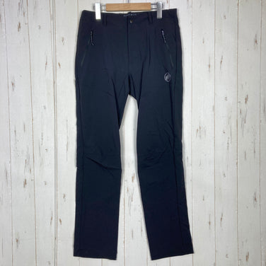 【Men's S ブラック系】 Mammut ( マムート ) トレッカー 3.0 ソフトシェル パンツ アジアン フィット Trekkers 3.0 SO Pants AF ナイロン ウェア ボトムス ロングパンツ ソフトシェル z00057097  ソフトシェル