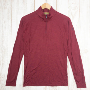 【Men's XS ワインレッド系】 Smartwool ( スマートウール ) メリノ 150 ベースレイヤ－ 1/4 ジップ Merino 150 Baselayer 1/4 Zip メリノウール SW014070 Men's ロングスリーブシャツ インナー シャツ - 【公式】2ndGEAR（セカンドギア）Webショップ【登山用品・アウトドア用品専門 買取販売店】