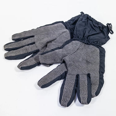 Montbell 女式均码黑色防风手套，尼龙，z00052696。