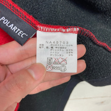 男士小号红色北面 Versa Air 拉链夹克 (Z00057040)