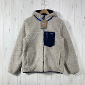 【Boy's XXL ネイビー系】 2023 Patagonia ( パタゴニア ) リバーシブル レディ フレディ フーディ Reversible Ready Freddy Hoody NENA / New Navy ポリエステル ウェア トップス アウター ジャケッ