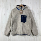 【Boy's XXL ネイビー系】 2023 Patagonia ( パタゴニア ) リバーシブル レディ フレディ フーディ Reversible Ready Freddy Hoody NENA / New Navy ポリエステル ウェア トップス アウター ジャケッ