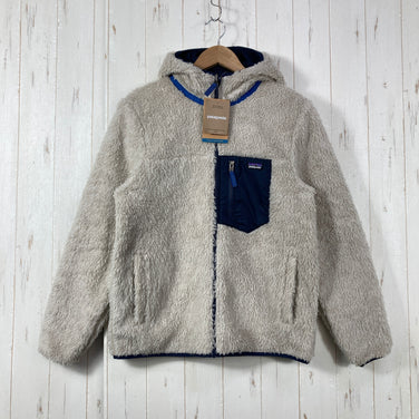 【Boy's XXL ネイビー系】 2023 Patagonia ( パタゴニア ) リバーシブル レディ フレディ フーディ Reversible Ready Freddy Hoody NENA / New Navy ポリエステル ウェア トップス アウター ジャケッ