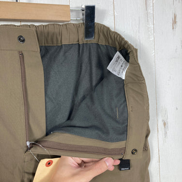 【Men's L ベージュ系】 Marmot ( マーモット ) アクト イージー パンツ Act Easy Pants BEIGE 裏起毛 4WAYストレッチ 耐久撥水 ナイロン ウェア ボトムス ロングパンツ ソフトシェル z00061412 BEIGE ソフト