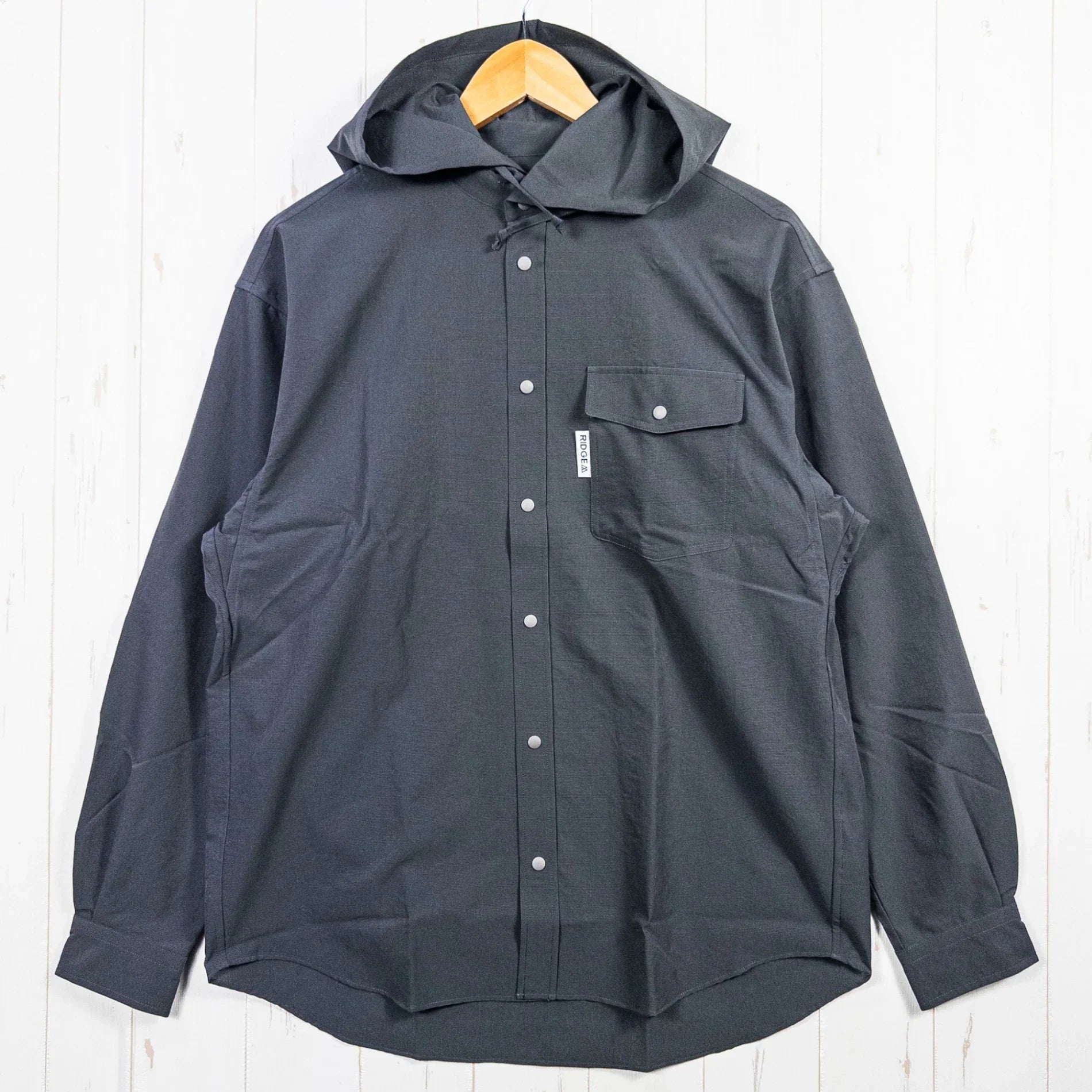 【Men's M グレー系】 Ridge Mountain Gear ( リッジマウンテンギア ) フーデッド ロングスリーブ シャツ Hooded Long Sleeve Shirt Coast Grey ポリエステル ウェア トップス インナー シャツ フーデ - 【公式】2ndGEAR（セカンドギア）Webショップ【登山用品・アウトドア用品専門 買取販売店】