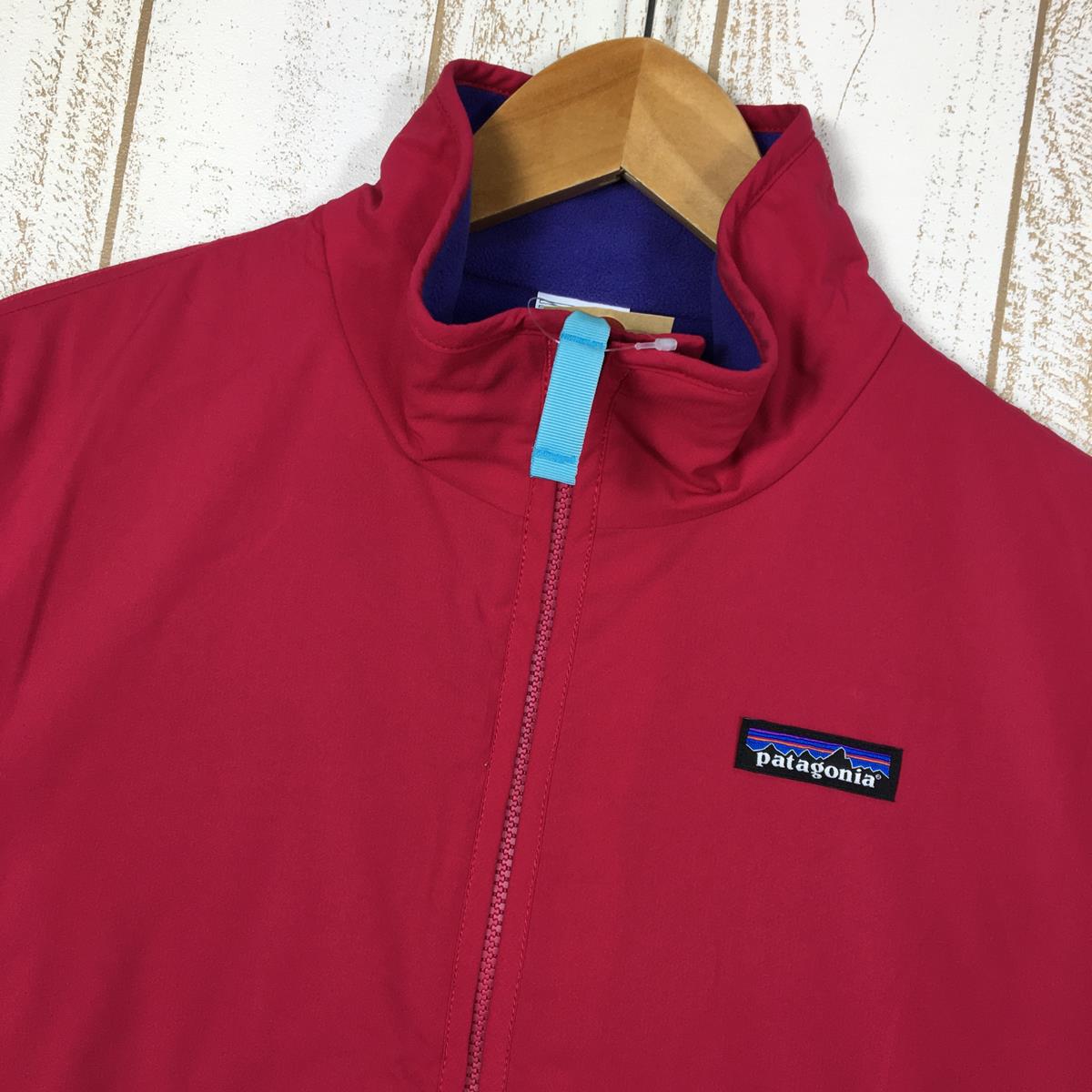 [Women's S Purple] Patagonia Reversible Snap-T Glissade Pullover Windproof Fleece Jacket 25290 International W