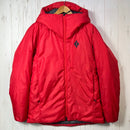 【Women's S レッド系】 Black Diamond ( ブラックダイヤモンド ) ビレイパーカー Belay Parka Coral Red ウェア トップス アウター ジャケット 化繊インサレーション プリマロフト・ゴールド・インサレーション・クロスコア-1