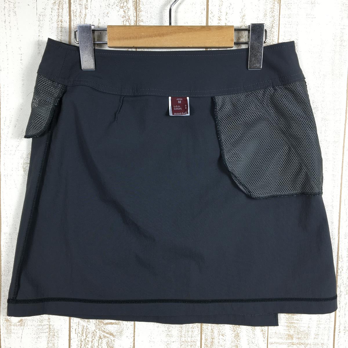 [Women's M Gray] Montbell Tr Wrap Skirt 1105261 Asian Women's Skirt Bottoms Wear