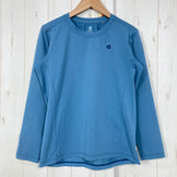 【Women's S ネイビー系】 Finetrack ( ファイントラック ) ドラウト クアッド ロングスリーブ ポリエステル ウェア トップス インナー シャツ ロングスリーブTシャツ クルーネック 化繊 z00059217  化繊 ロングスリーブTシャツ クルー