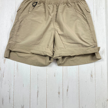 【Men's S Beige】 Yamatomichi 5-Pocket Shorts Nylon Apparel Bottoms Shorts z00054445 Shorts Bottoms Apparel